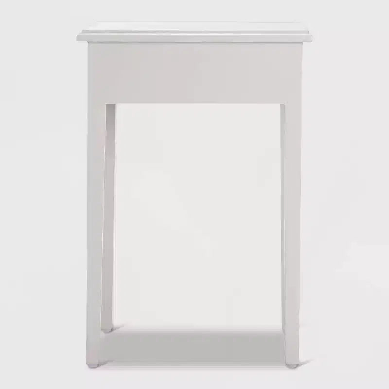 Comodino con 1 cassetto – Grigio chiaro, Comodino moderno