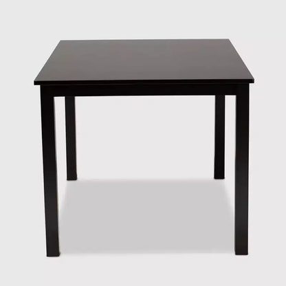 Tavolo da pranzo rettangolare in legno – Finitura espresso, design moderno
