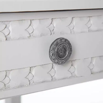 Comodino con 1 cassetto – Grigio chiaro, Comodino moderno