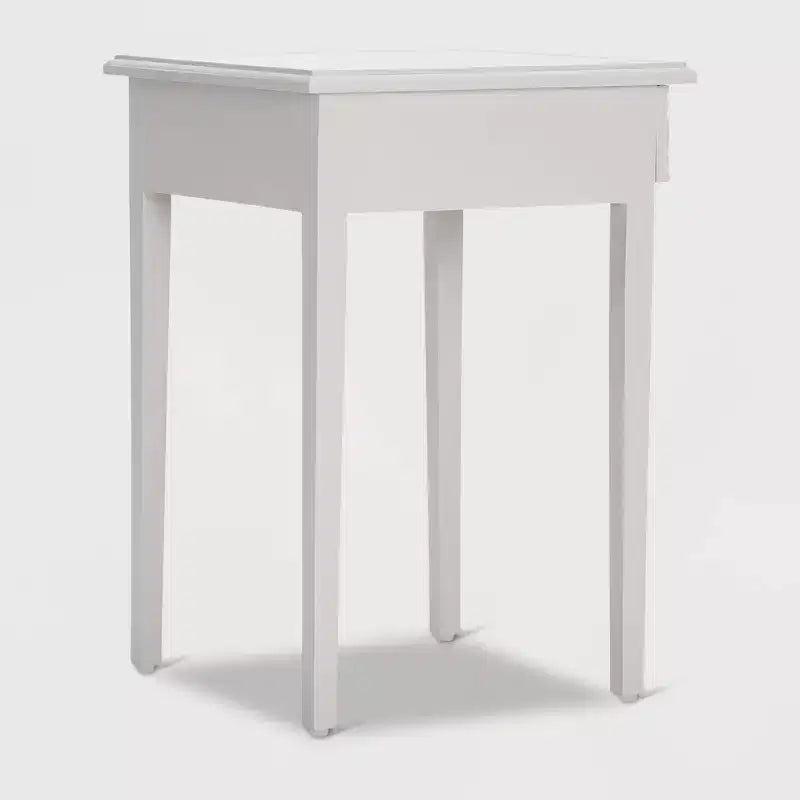 Comodino con 1 cassetto – Grigio chiaro, Comodino moderno