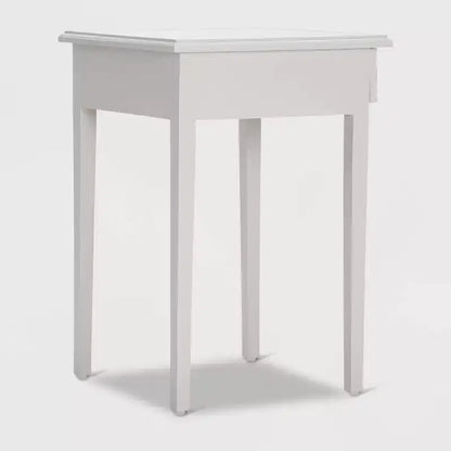 Comodino con 1 cassetto – Grigio chiaro, Comodino moderno