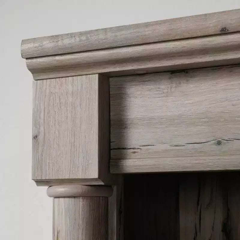 Libreria da 72" con Ante – Rovere Spaccato, 3 Ripiani Regolabili