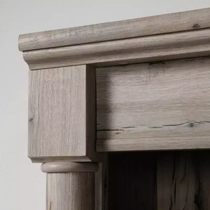Libreria da 72" con Ante – Rovere Spaccato, 3 Ripiani Regolabili