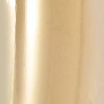 Tavolino ovale a livelli Art Déco – Oro e vetro trasparente, altezza 56 cm