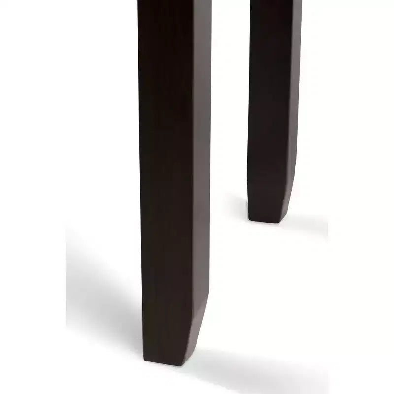 Tavolino da caffè da 42" – Pino massiccio marrone mogano con 2 cassetti