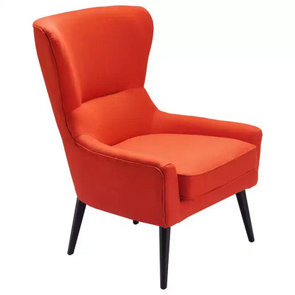 Poltrona a pozzetto con schienale alto – Classica poltrona imbottita per salotto