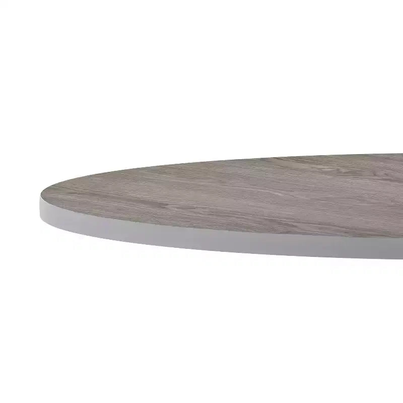 Piano Tavolo Rotondo Reversibile da 42" in Laminato – Superficie Commerciale con Doppia Finitura