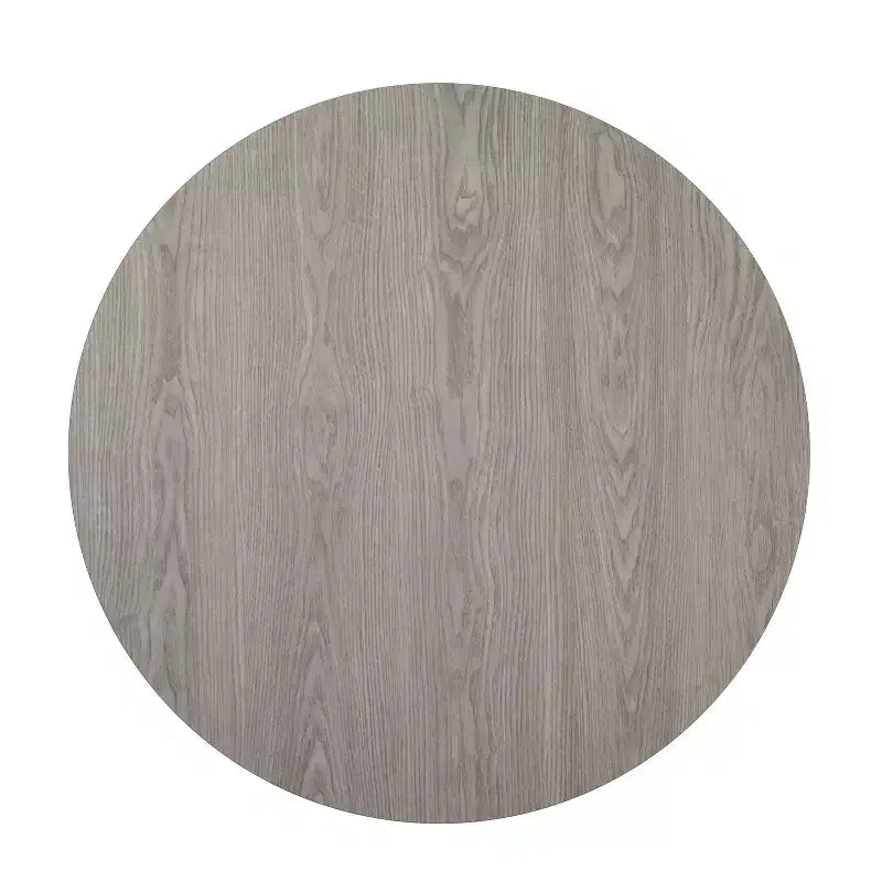 Piano Tavolo Rotondo Reversibile da 42" in Laminato – Superficie Commerciale con Doppia Finitura