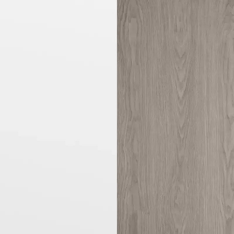 Piano Tavolo Rotondo Reversibile da 42" in Laminato – Superficie Commerciale con Doppia Finitura