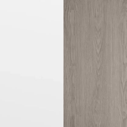 Piano Tavolo Rotondo Reversibile da 42" in Laminato – Superficie Commerciale con Doppia Finitura