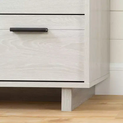 Comodino a 2 cassetti – Moderno con contenitore