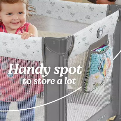 Box Bambino Pieghevole Portatile – Box da Viaggio Leggero