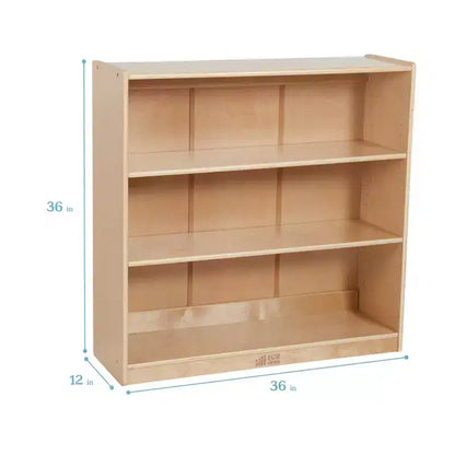 Libreria classica in legno da 91 cm con ripiani regolabili – Uso in aula e a casa