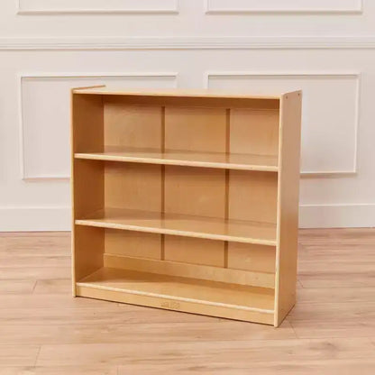 Libreria classica in legno da 91 cm con ripiani regolabili – Uso in aula e a casa