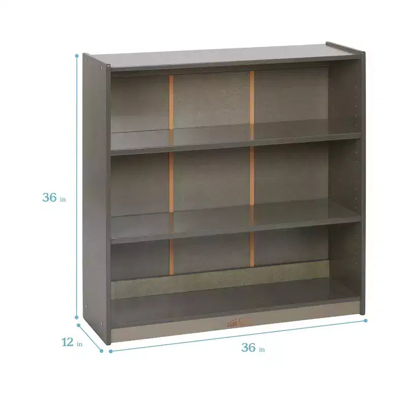 Libreria classica in legno da 91 cm con ripiani regolabili – Uso in aula e a casa