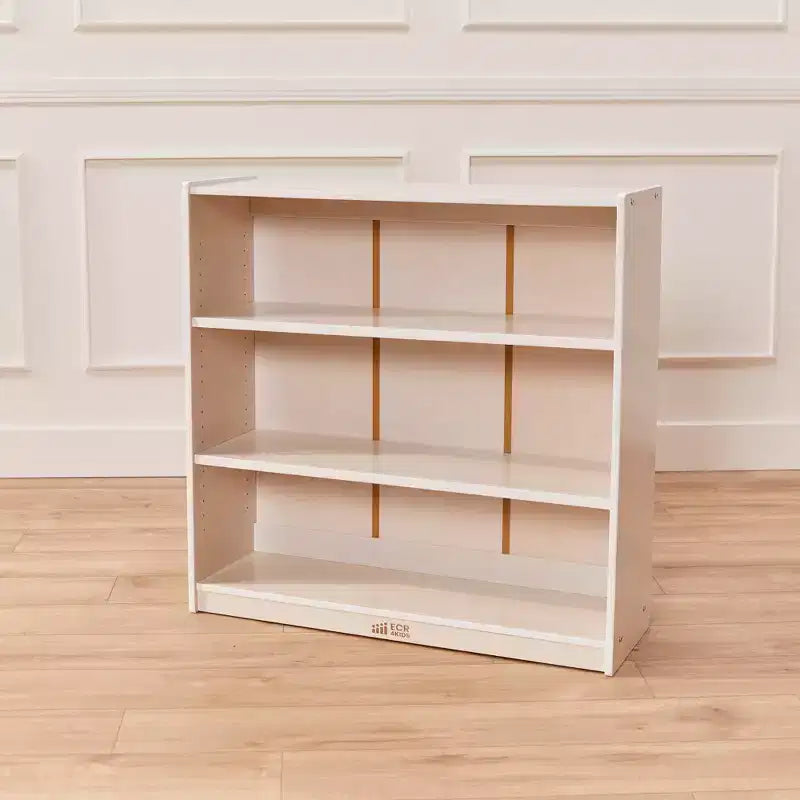 Libreria classica in legno da 91 cm con ripiani regolabili – Uso in aula e a casa
