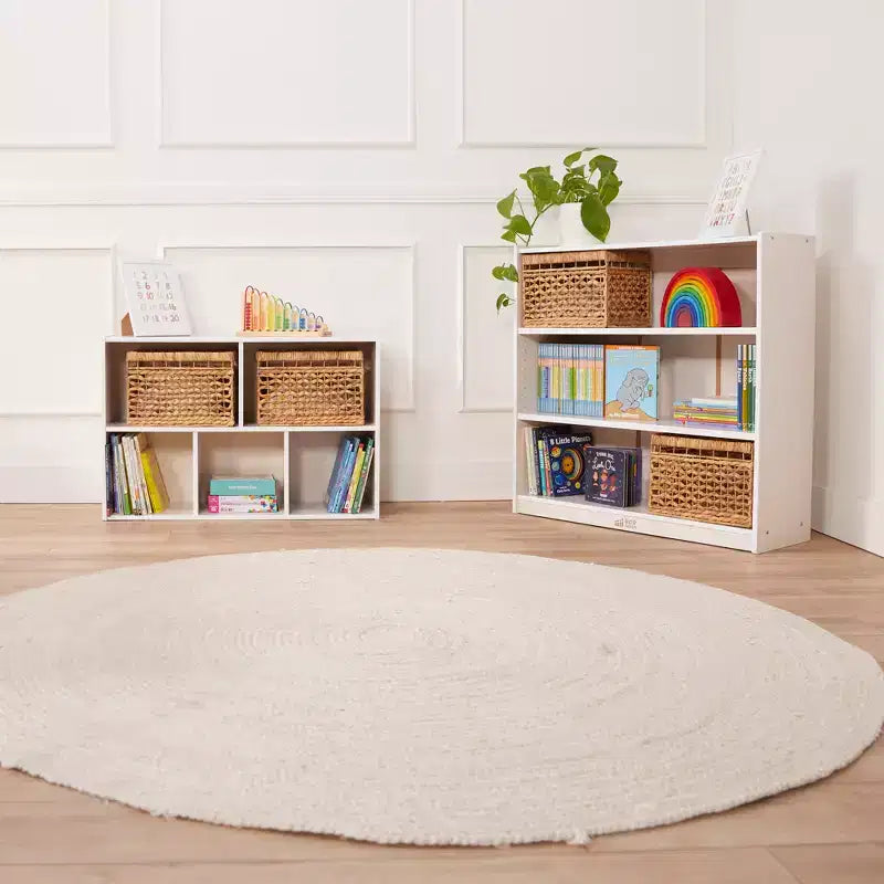 Libreria classica in legno da 91 cm con ripiani regolabili – Uso in aula e a casa