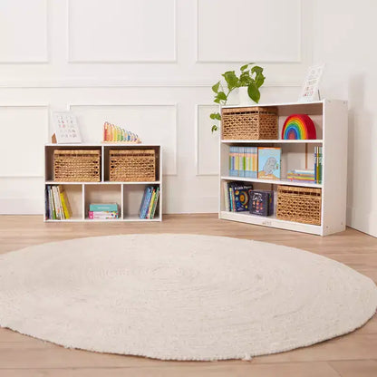 Libreria classica in legno da 91 cm con ripiani regolabili – Uso in aula e a casa