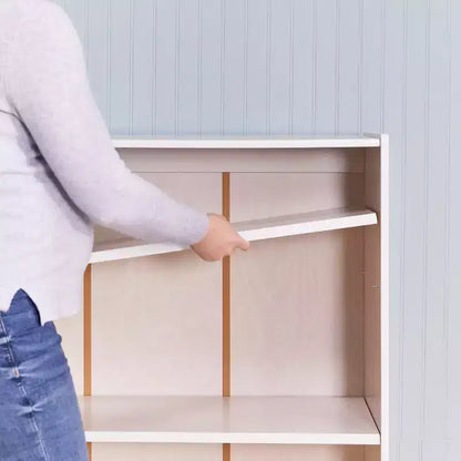 Libreria classica in legno da 91 cm con ripiani regolabili – Uso in aula e a casa
