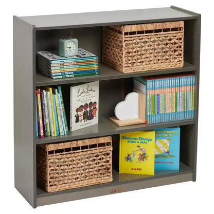 Libreria classica in legno da 91 cm con ripiani regolabili – Uso in aula e a casa