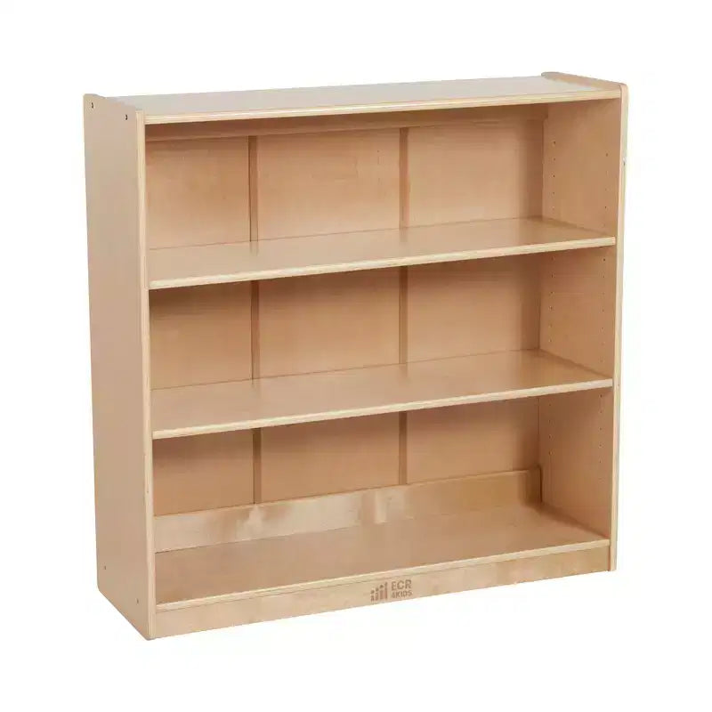 Libreria classica in legno da 91 cm con ripiani regolabili – Uso in aula e a casa