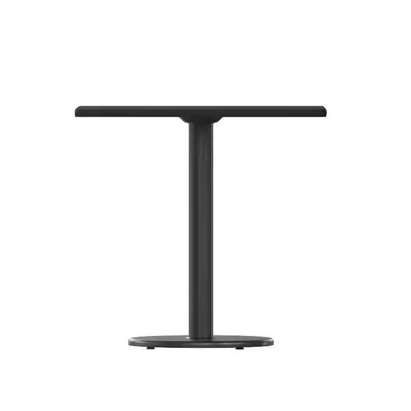 Piano tavolo quadrato in laminato da 30" con base rotonda in ghisa da 18" – Qualità Commerciale