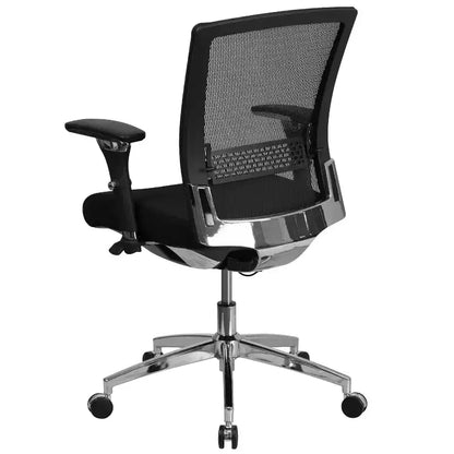 Sedia da ufficio ergonomica con cursore del sedile e supporto lombare regolabile, portata 136 kg, utilizzo 24 ore su 24, 7 giorni su 7