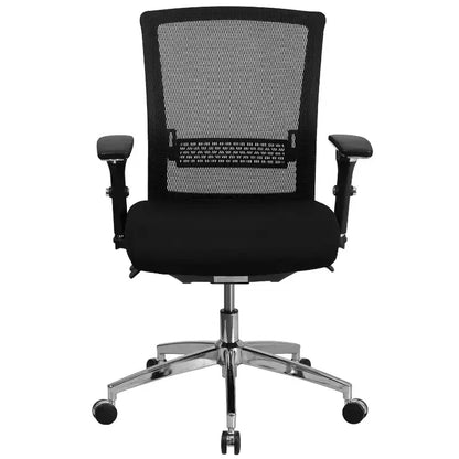 Sedia da ufficio ergonomica con cursore del sedile e supporto lombare regolabile, portata 136 kg, utilizzo 24 ore su 24, 7 giorni su 7