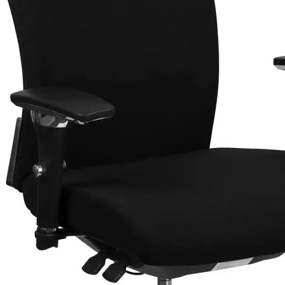 Sedia da ufficio ergonomica con cursore del sedile e supporto lombare regolabile, portata 136 kg, utilizzo 24 ore su 24, 7 giorni su 7