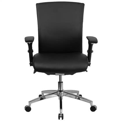 Sedia da ufficio ergonomica con cursore del sedile e supporto lombare regolabile, portata 136 kg, utilizzo 24 ore su 24, 7 giorni su 7