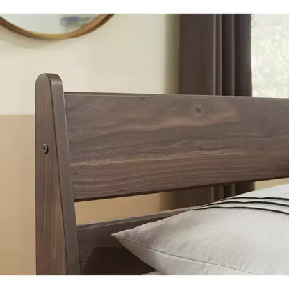 Testiera a pannelli – Finitura color moka, accento moderno per la camera da letto