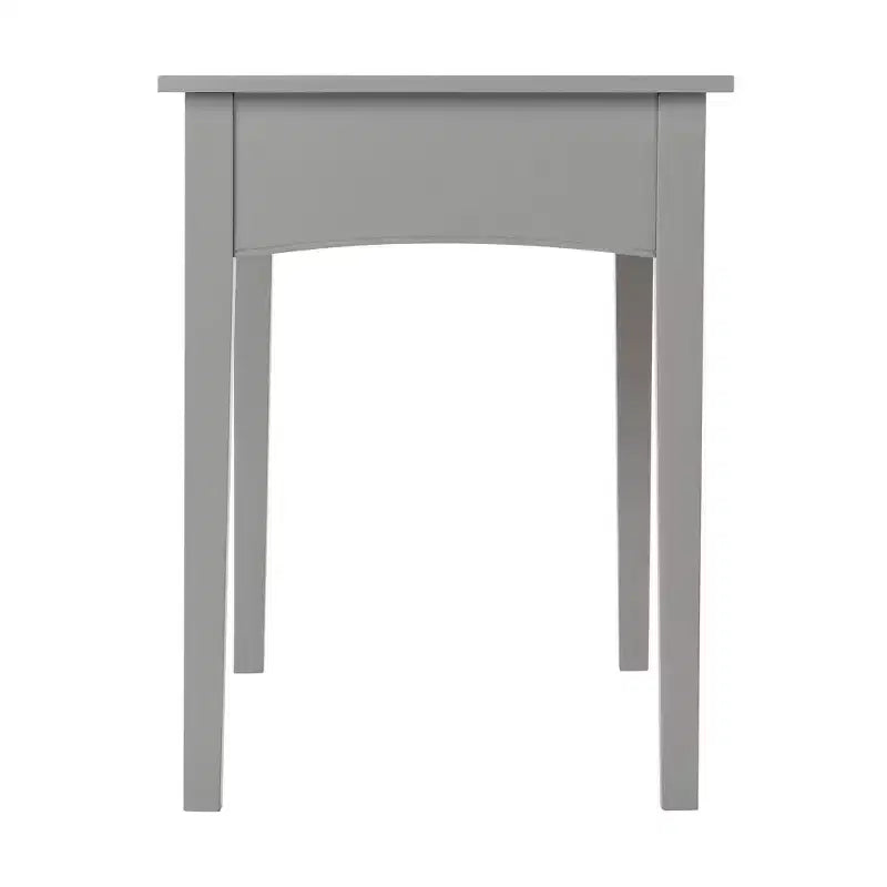 Scrivania shaker da 40" con cassetto a ribalta per tastiera – Struttura in pino