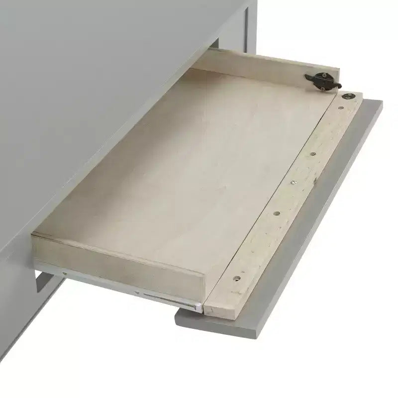 Scrivania shaker da 40" con cassetto a ribalta per tastiera – Struttura in pino