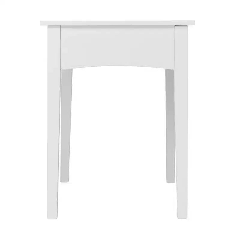 Scrivania shaker da 40" con cassetto a ribalta per tastiera – Struttura in pino