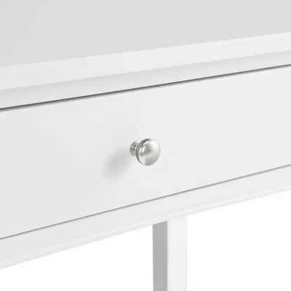 Scrivania shaker da 40" con cassetto a ribalta per tastiera – Struttura in pino