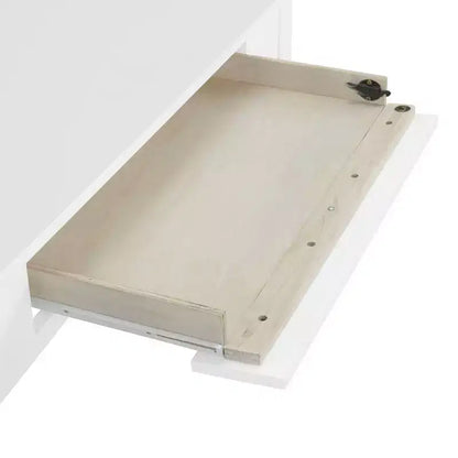 Scrivania shaker da 40" con cassetto a ribalta per tastiera – Struttura in pino
