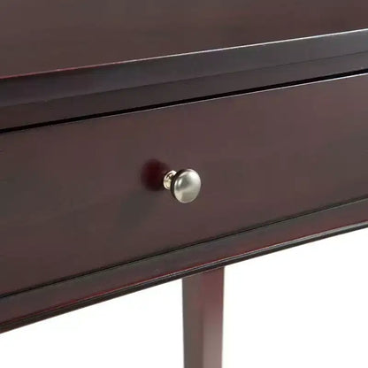 Scrivania shaker da 40" con cassetto a ribalta per tastiera – Struttura in pino