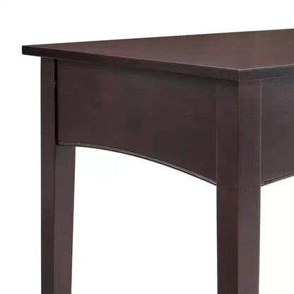Scrivania shaker da 40" con cassetto a ribalta per tastiera – Struttura in pino