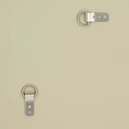 Specchio da parete rettangolare per mobile da bagno, larghezza 68,5 cm, cornice con perline color champagne, vetro bisellato