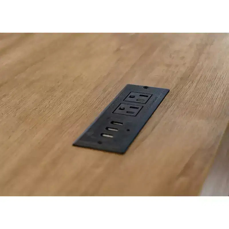Scrivania da ufficio elettronica Sit/Stand – Laminato Legno, Regolabile in Altezza