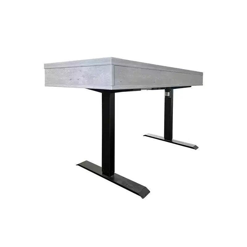 Scrivania da ufficio elettronica Sit/Stand – Laminato Legno, Regolabile in Altezza
