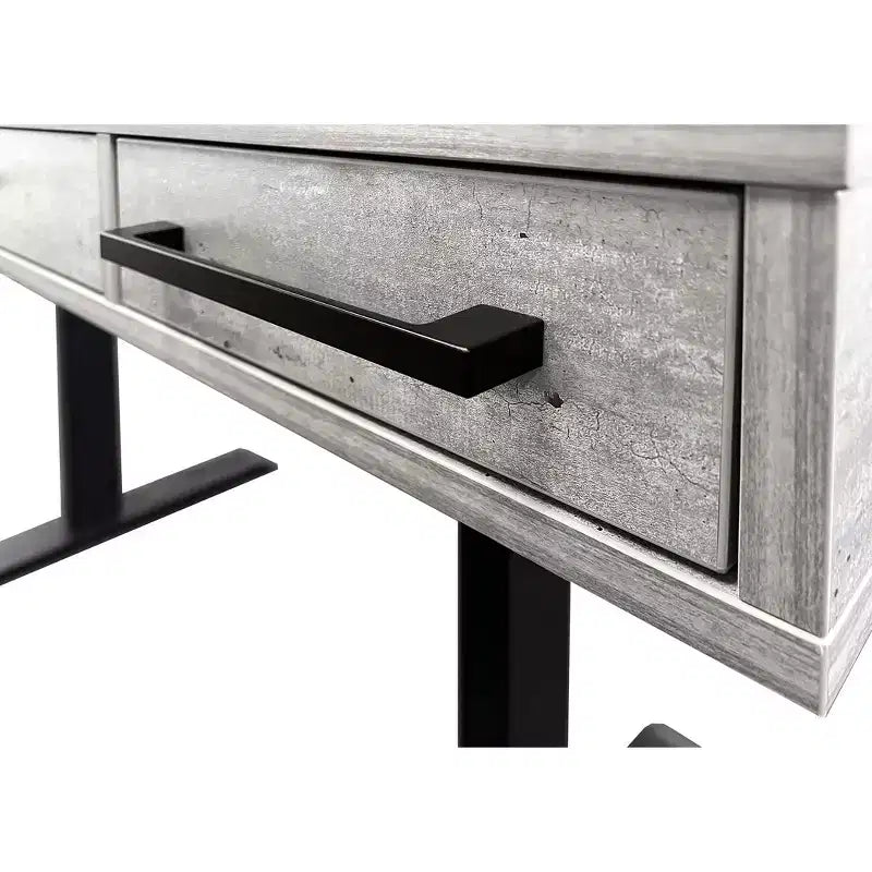 Scrivania da ufficio elettronica Sit/Stand – Laminato Legno, Regolabile in Altezza
