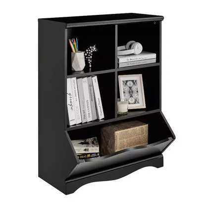 Armadio portaoggetti aperto a 5 scomparti – Libreria e scaffale espositivo versatili