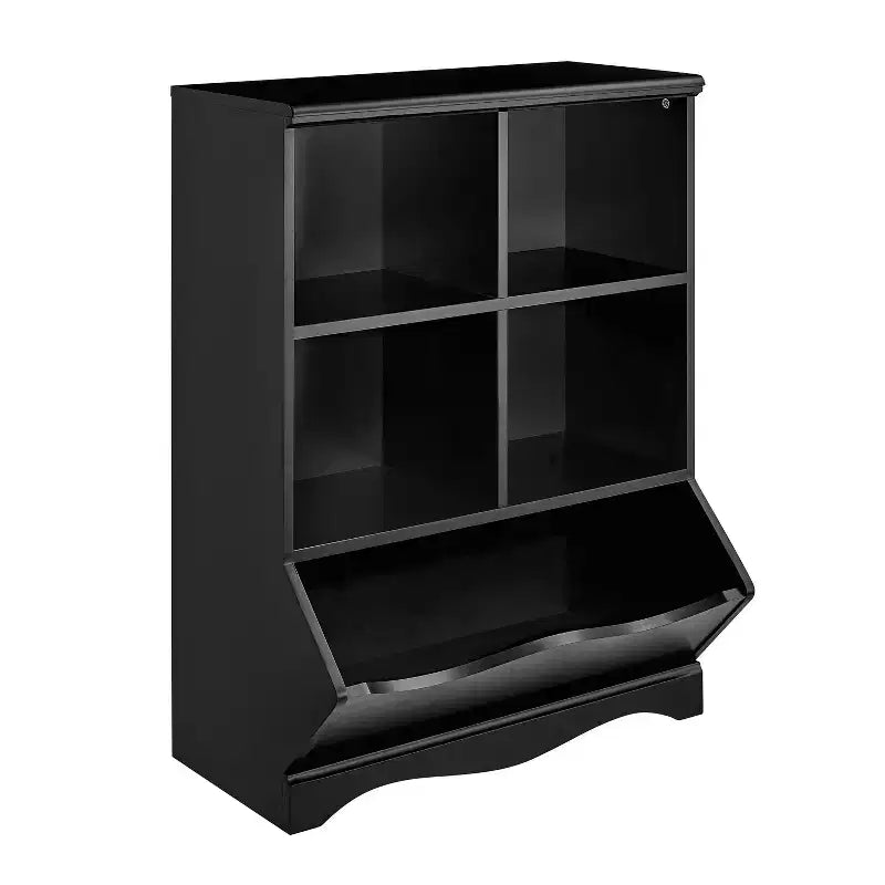 Armadio portaoggetti aperto a 5 scomparti – Libreria e scaffale espositivo versatili