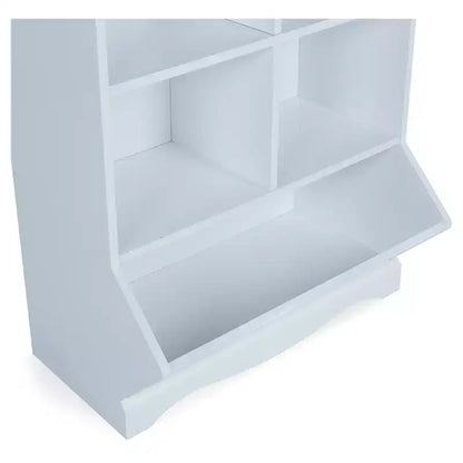 Armadio portaoggetti aperto a 5 scomparti – Libreria e scaffale espositivo versatili