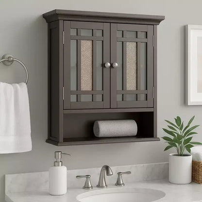Teamson Home Windsor Removable Two-Door Wall Cabinet