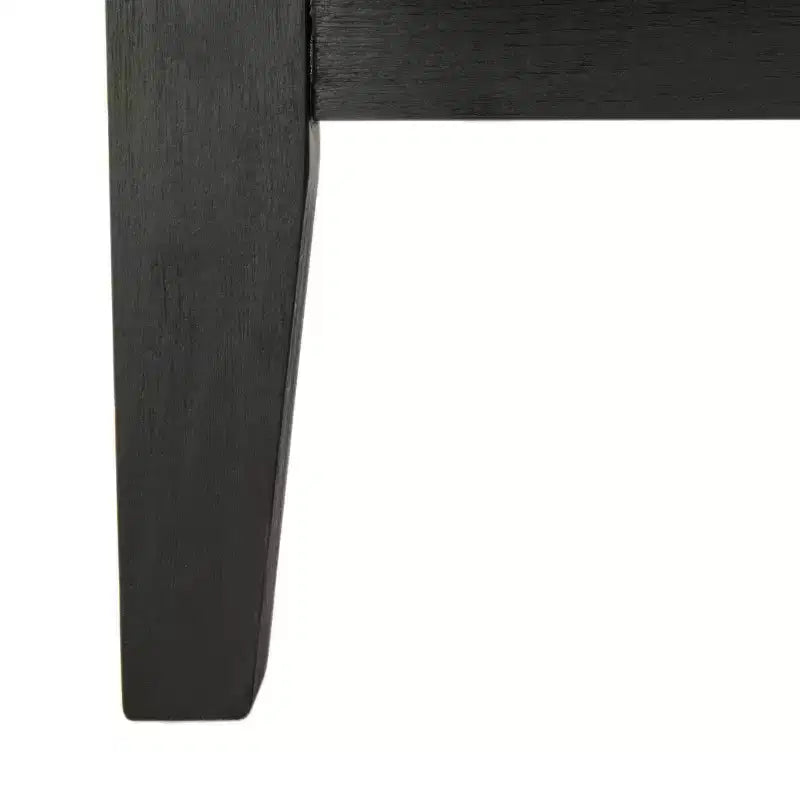 Poltrona di design Mid-Century – Bianco osso e nero, poltrona moderna da salotto