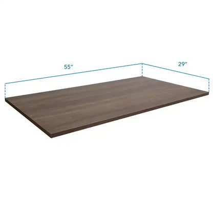 Piano d'appoggio per scrivania 55" sit-stand – Compatibile con altezza regolabile