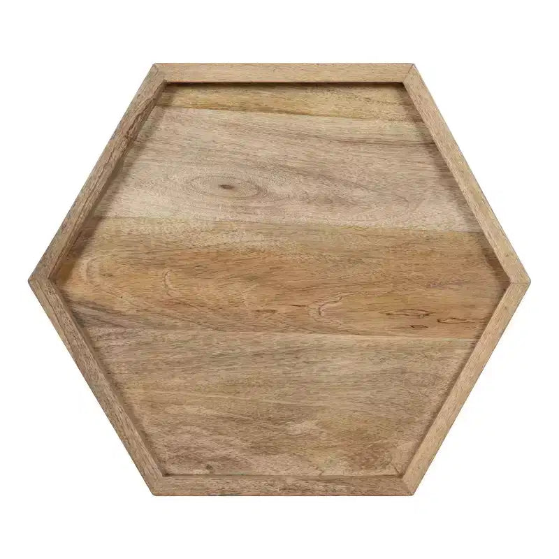 Tavolino esagonale – Tavolino d'appoggio moderno geometrico