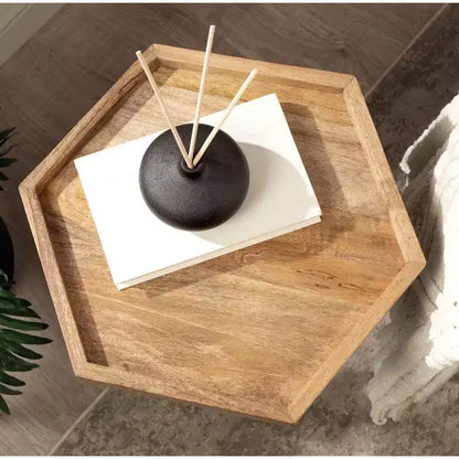Tavolino esagonale – Tavolino d'appoggio moderno geometrico
